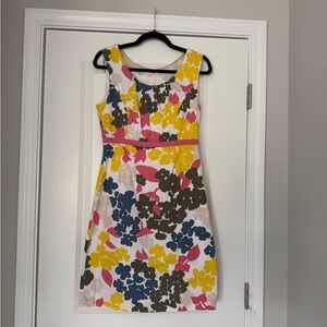 Boden Floral Sleeveless Dress